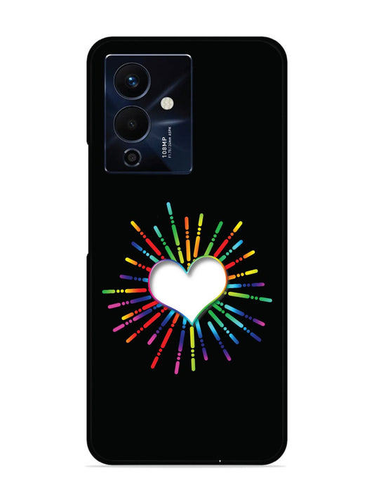 Infinix Note 12 Pro 5G Colourful Heart on Black