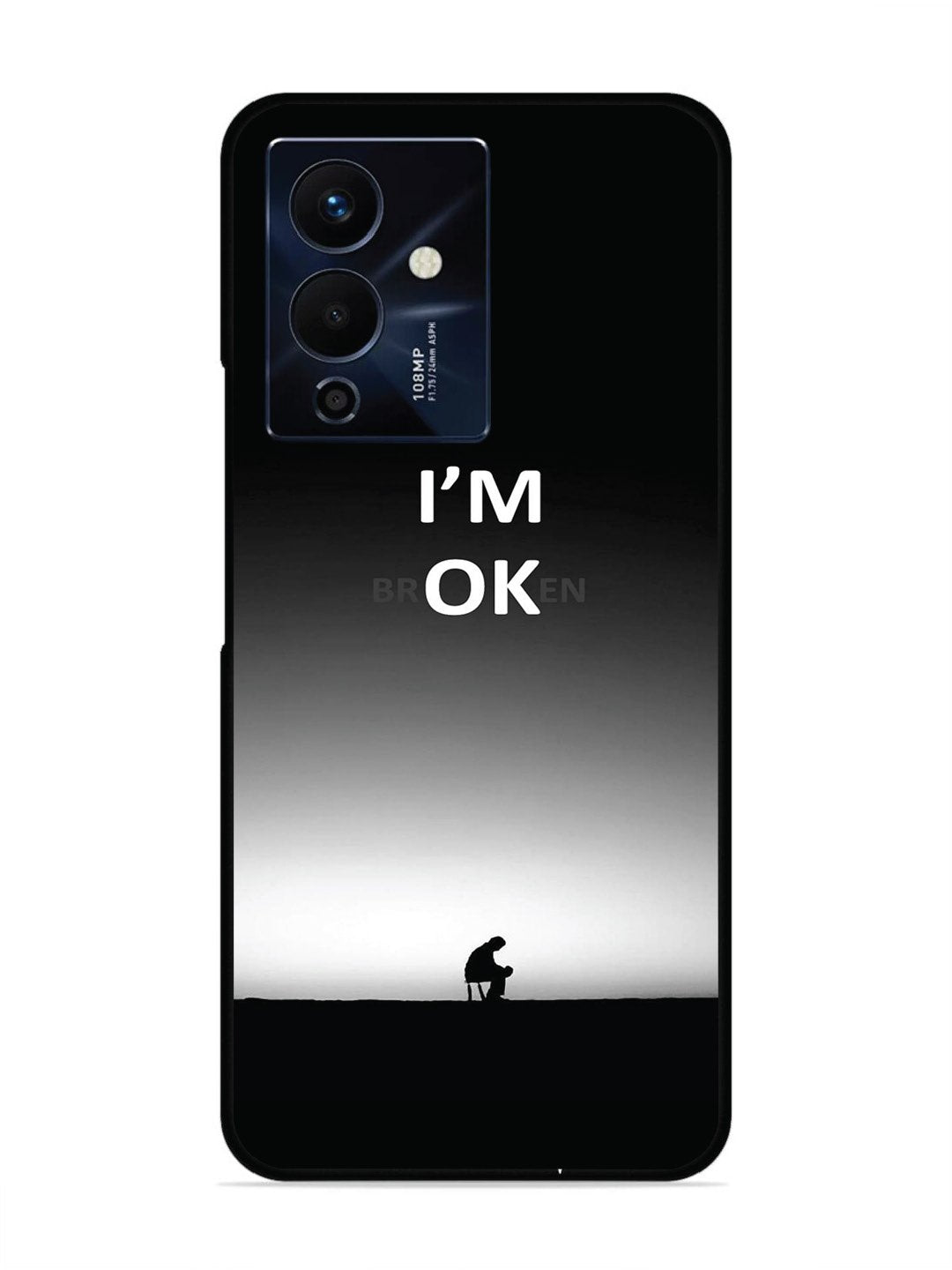 Infinix Note 12 Pro 5G I'm Broken A man on Chair Alone