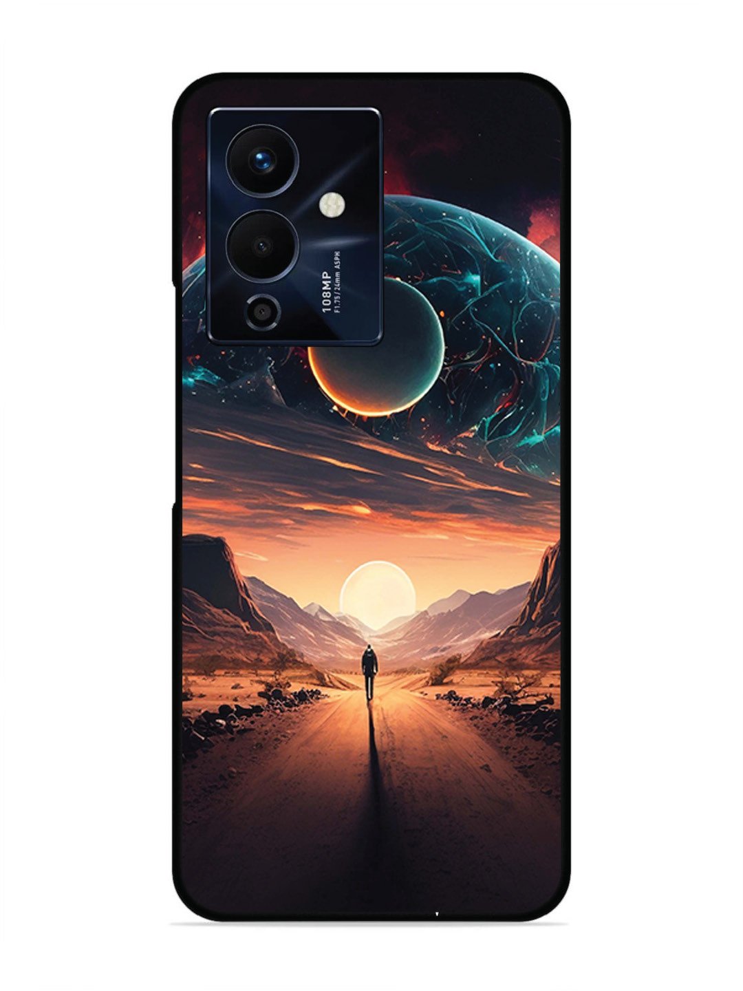 Infinix Note 12 Pro 5G Sunset with space scene