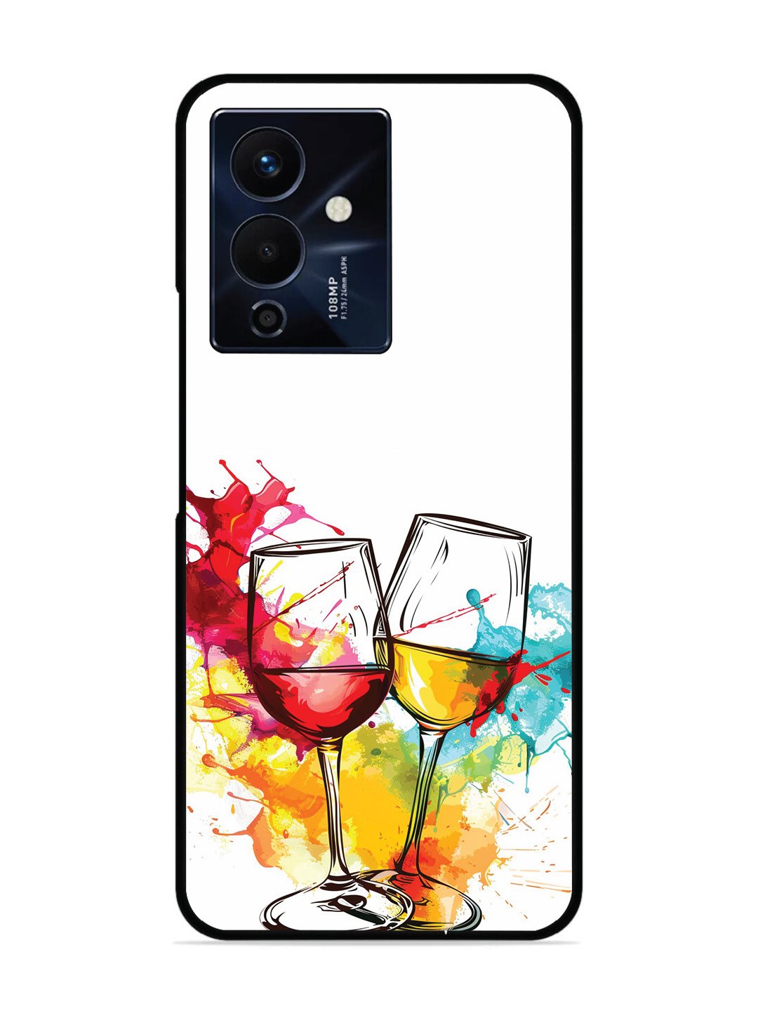 Infinix Note 12 Pro 5G Colorful wine glasses