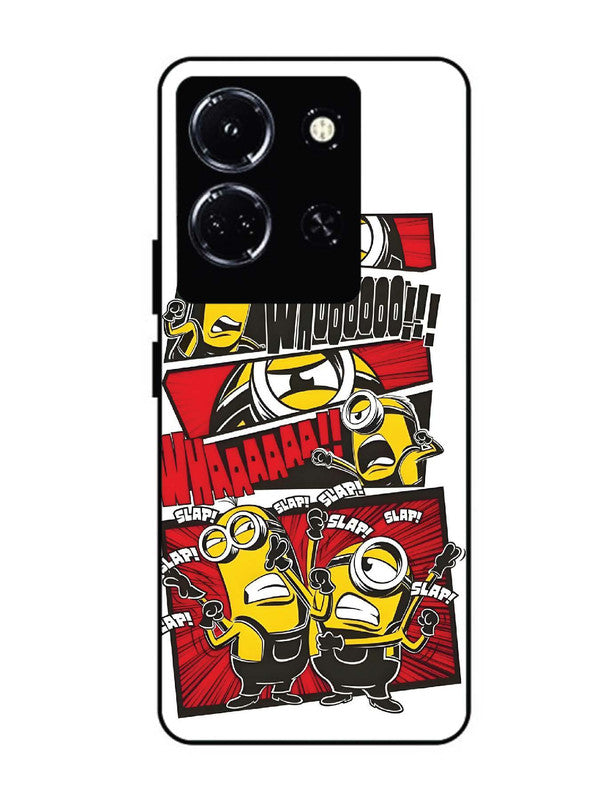 infinix note 30 5g Minions Comic Panel Action