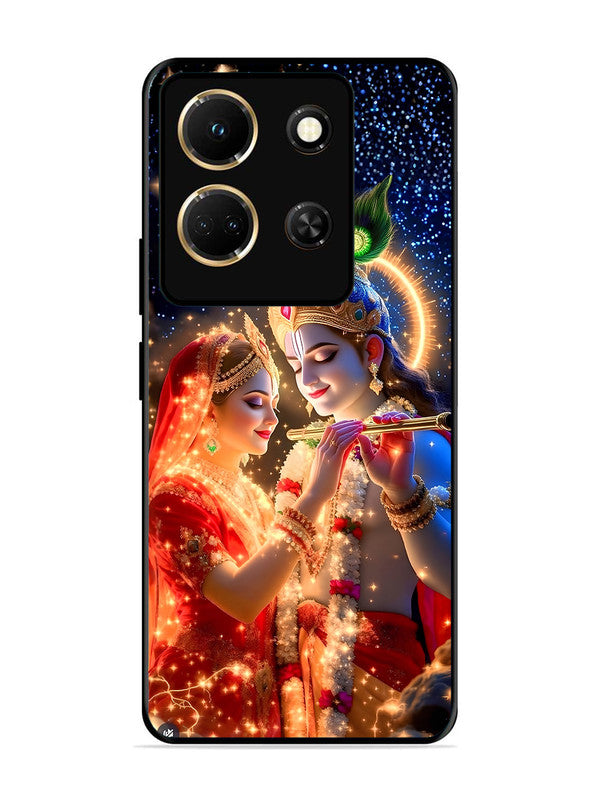 Infinix Note 30 5G | 2D Metal | Radha Krishna posing with flute | IN-N30-462