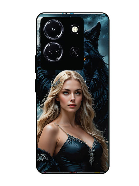 infinix note 30 5g Wolf & Girl