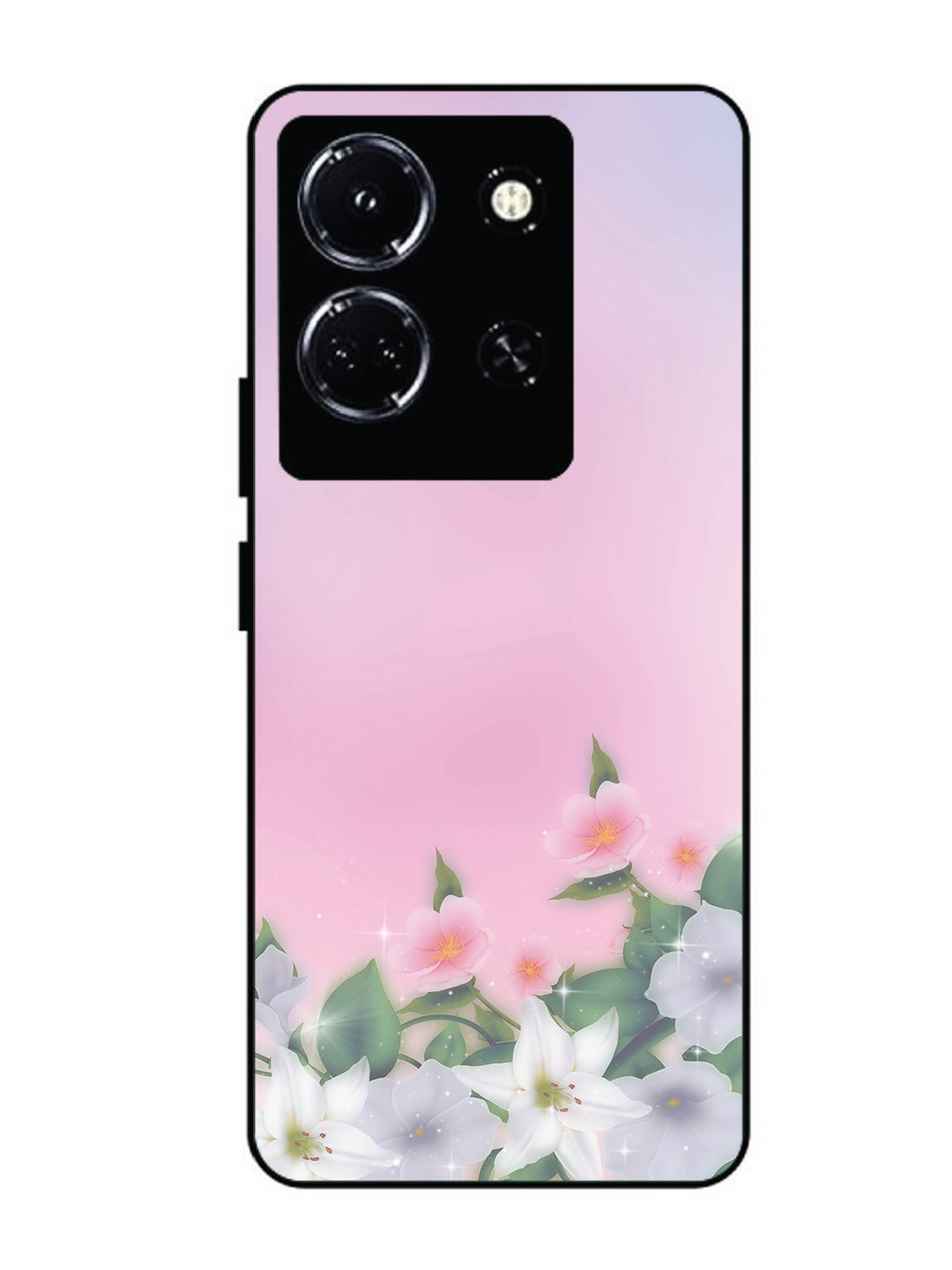 infinix note 30 5g Pink Floral Elegance