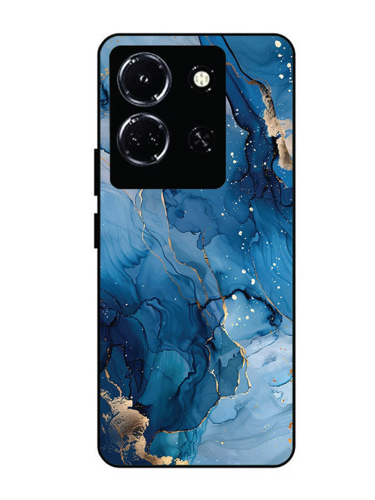 infinix note 30 5g Oceanic Pattern with Golden Sprinkles