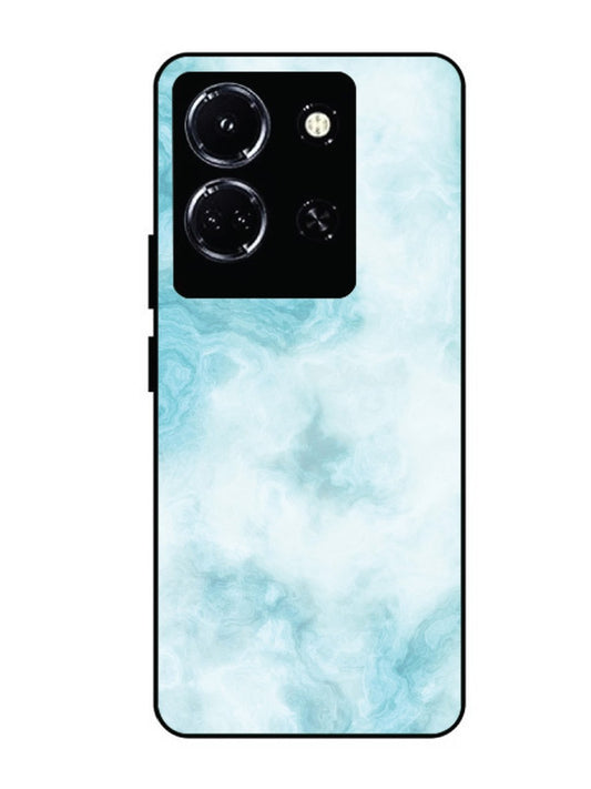 infinix note 30 5g Light Blue with White Ocean Marble