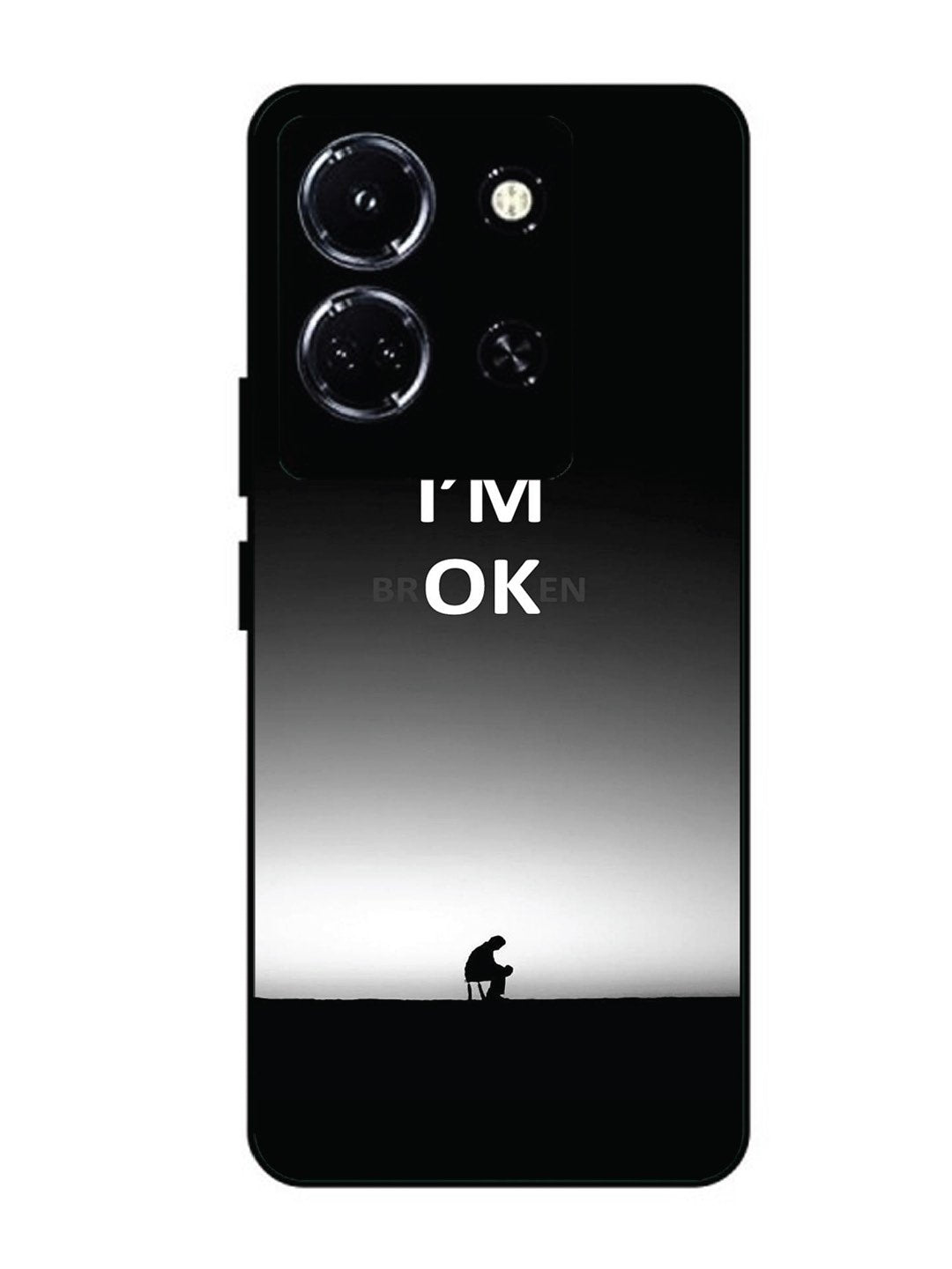 infinix note 30 5g I'm Broken A man on Chair Alone