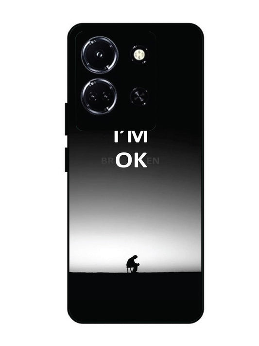 infinix note 30 5g I'm Broken A man on Chair Alone