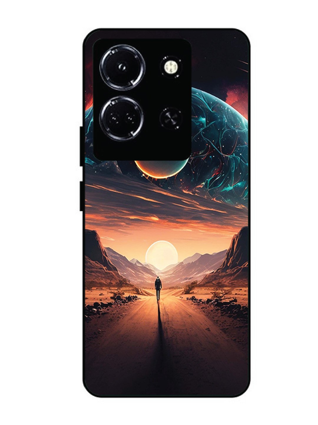 infinix note 30 5g Sunset with space scene