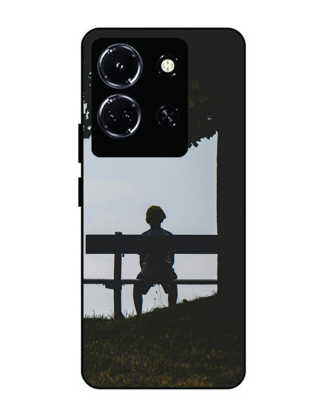 infinix note 30 5g Alone under the Baniyan Tree