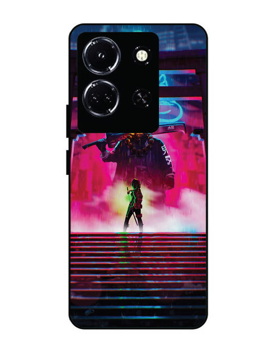 infinix note 30 5g Cyberpunk Yokai Monster