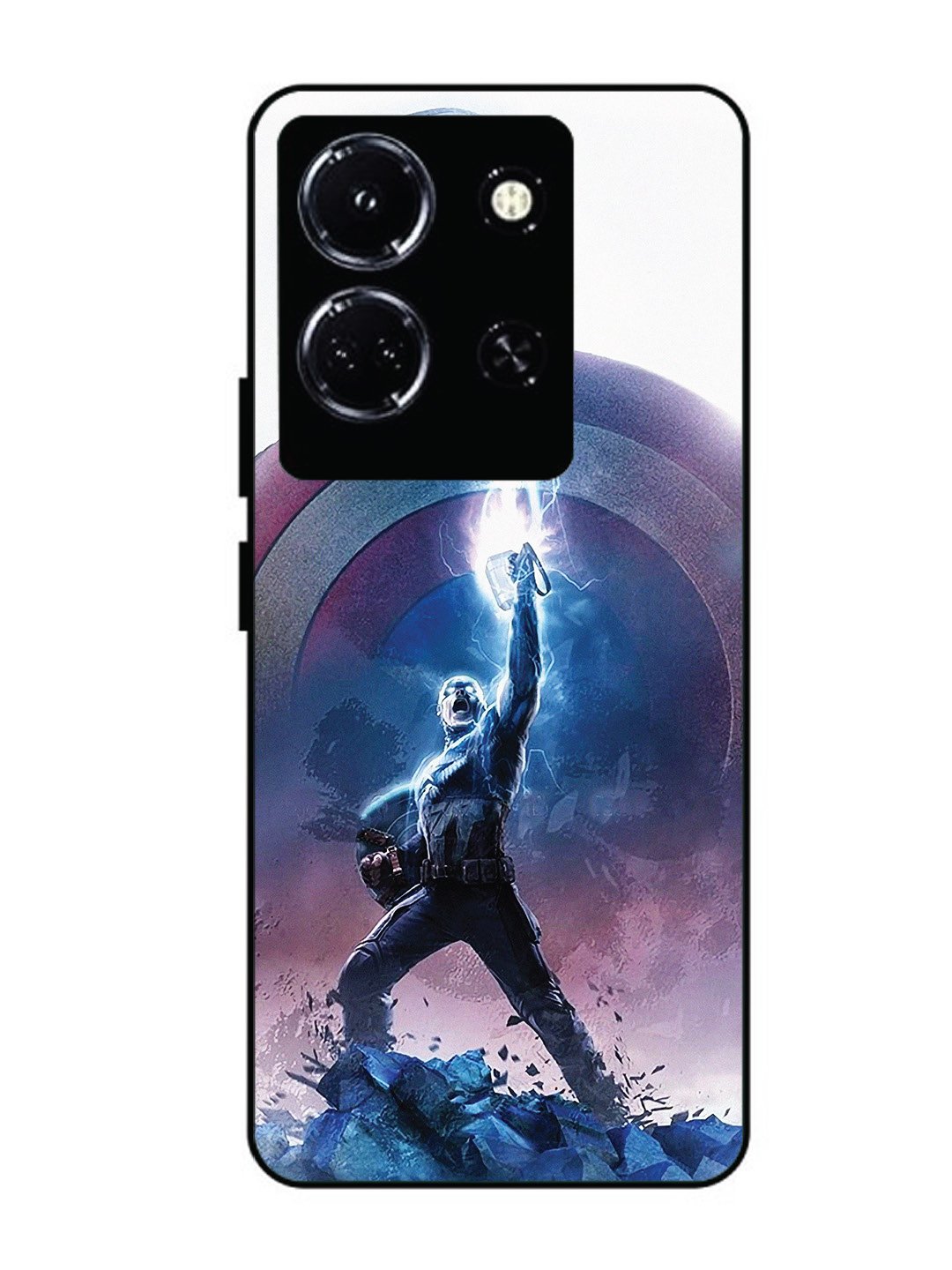 infinix note 30 5g captain-america-thor-hammer-lightning