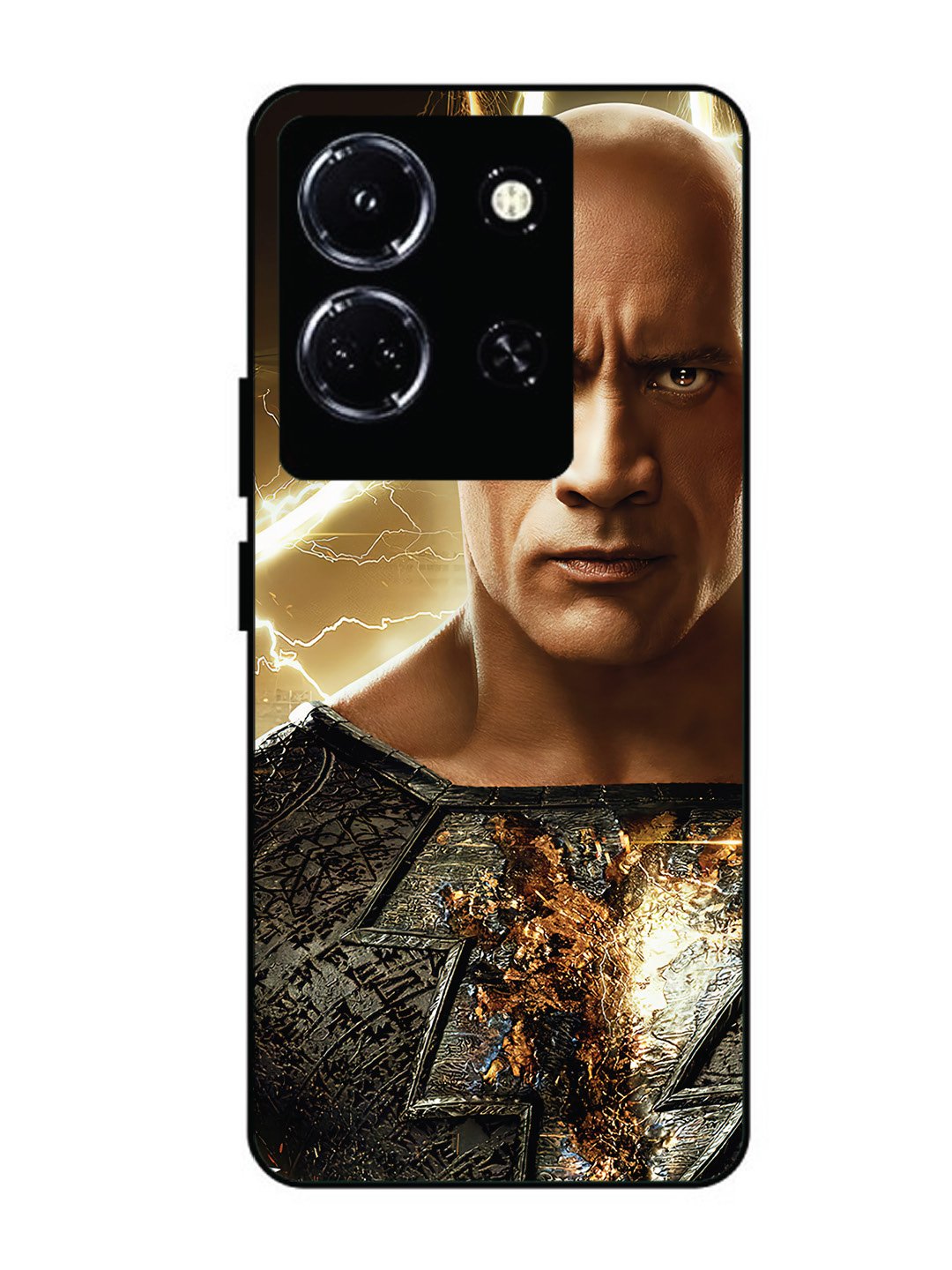 infinix note 30 5g black-adam-character-poster