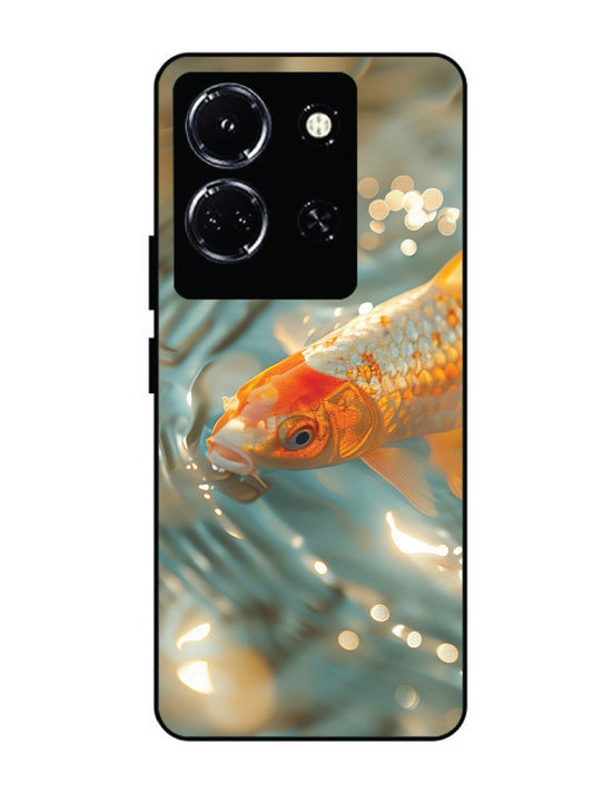 infinix note 30 5g gold-fish-animal