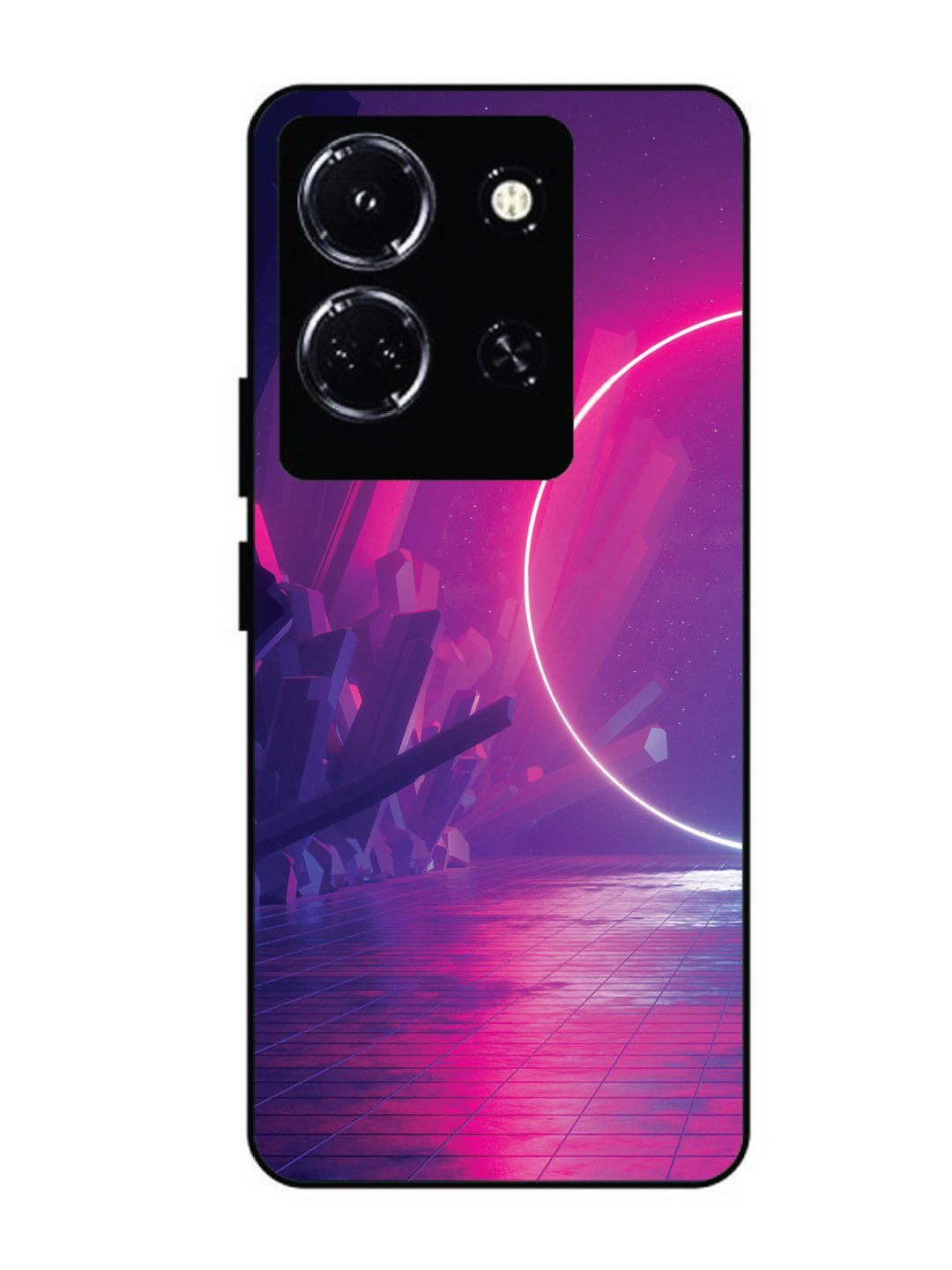 infinix note 30 5g abstract with Neon Light