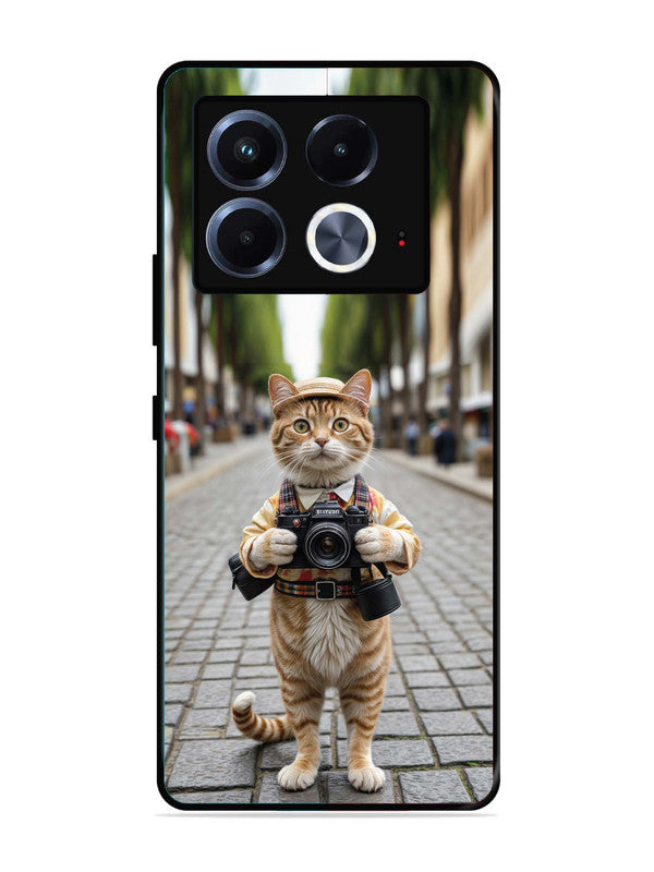 Infinix Note 40 5G Cat as Cameraman