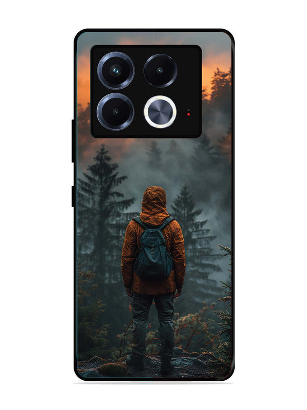 Infinix Note 40 5G Alone in Forest