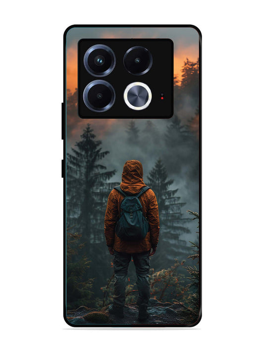 Infinix Note 40 5G Alone in Forest