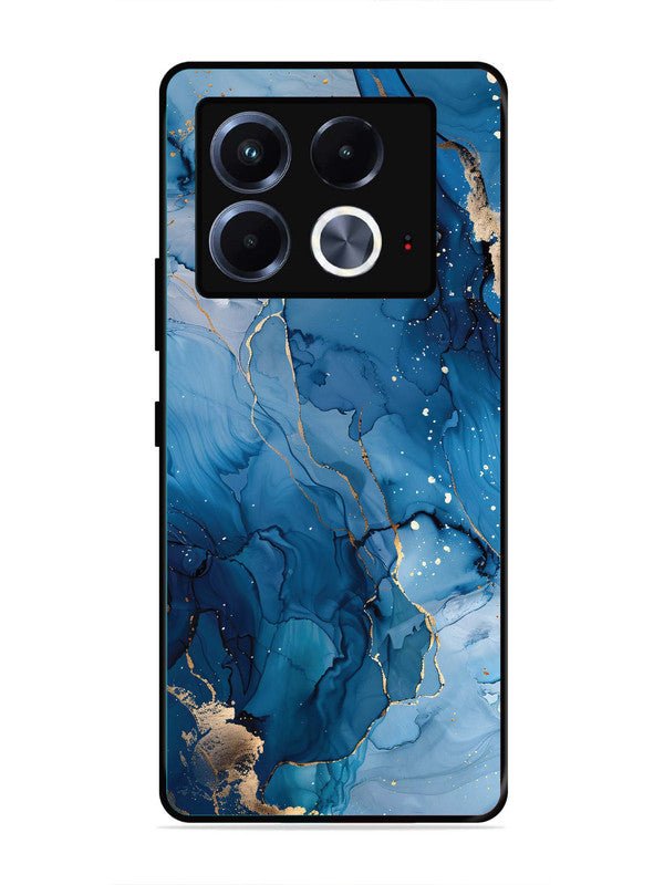 Infinix Note 40 5G Oceanic Pattern with Golden Sprinkles