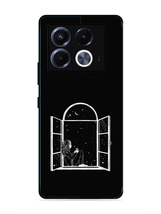 Infinix Note 40 5G Little Girl on Window