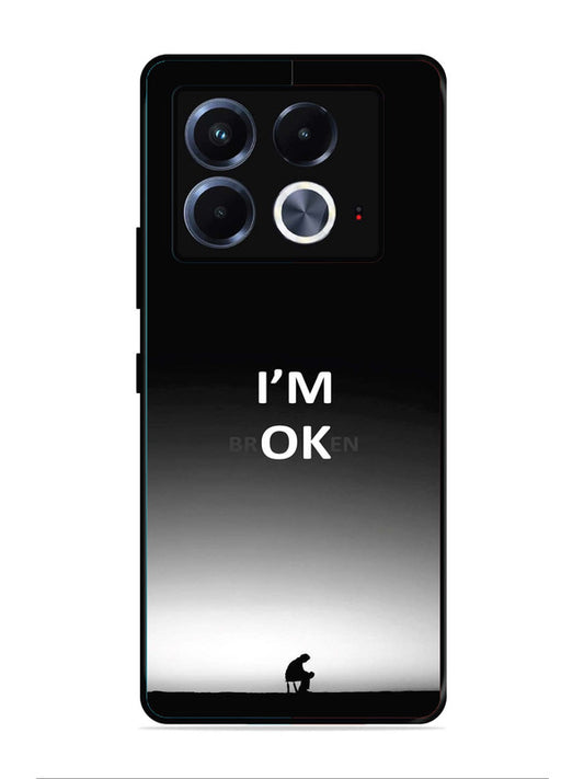 Infinix Note 40 5G I'm Broken A man on Chair Alone