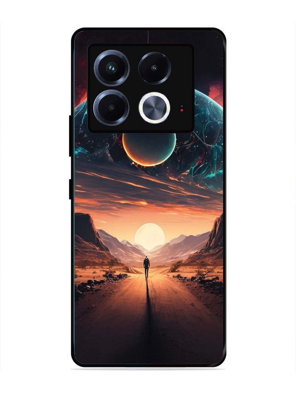 Infinix Note 40 5G Sunset with space scene