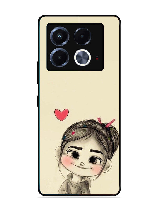 Infinix Note 40 5G Cute Girl Looking at You