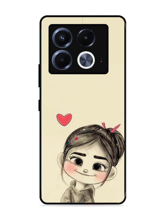 Infinix Note 40 5G Cute Girl Looking at You