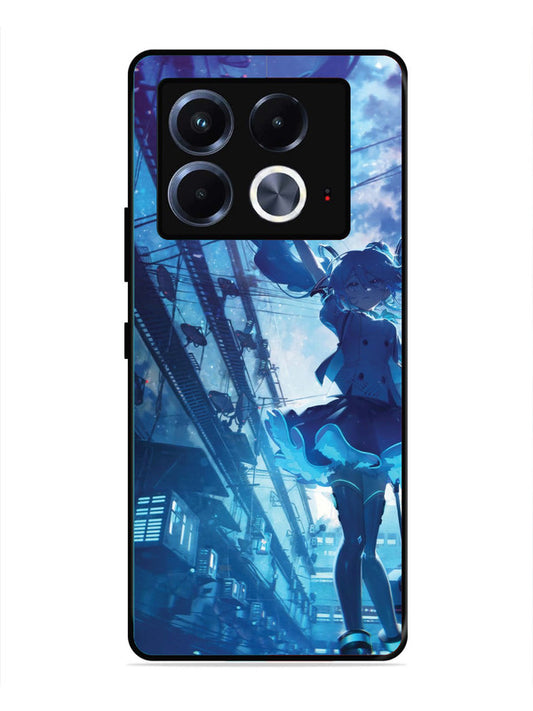Infinix Note 40 5G Hatsune Miku Anime Girl