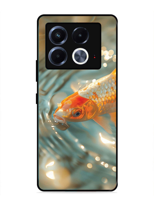Infinix Note 40 5G gold-fish-animal