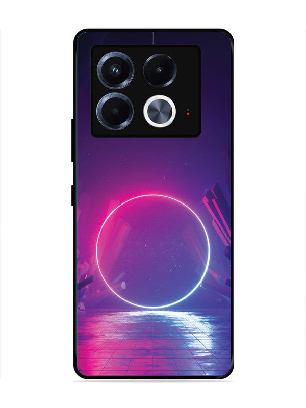 Infinix Note 40 5G abstract with Neon Light