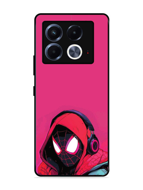 Infinix Note 40 5G Spidey Listening Music
