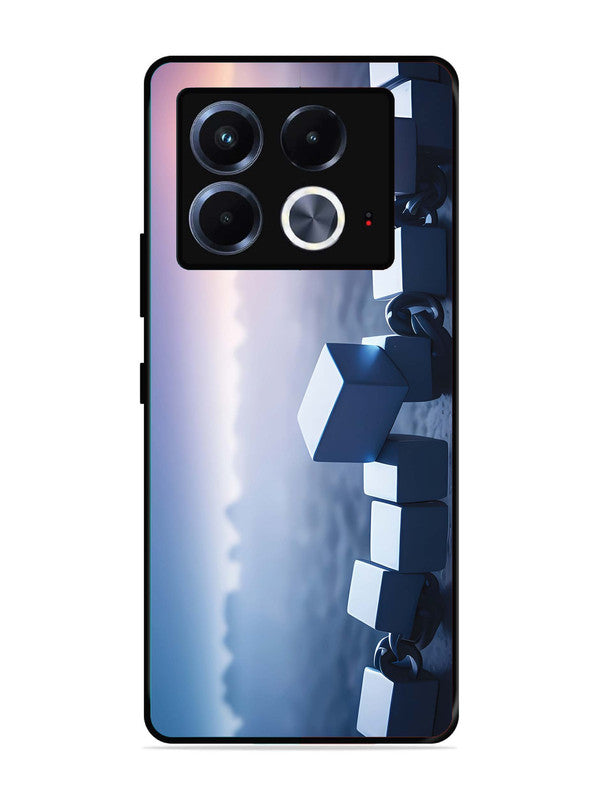 Infinix Note 40 5G Minimalist Blockchain Cube Chain