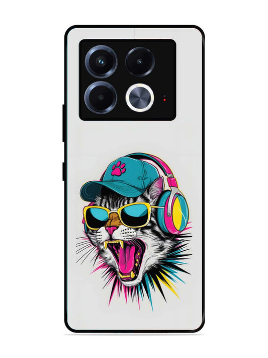 Infinix Note 40 5G Neon Pop Art DJ Cat Vibe