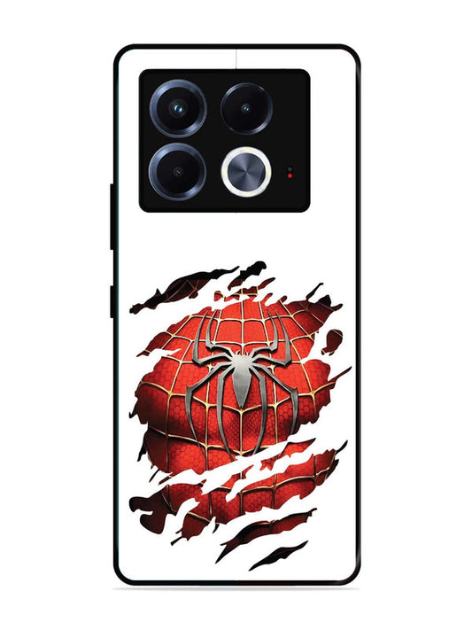 Infinix Note 40 5G Spider man iconic sign