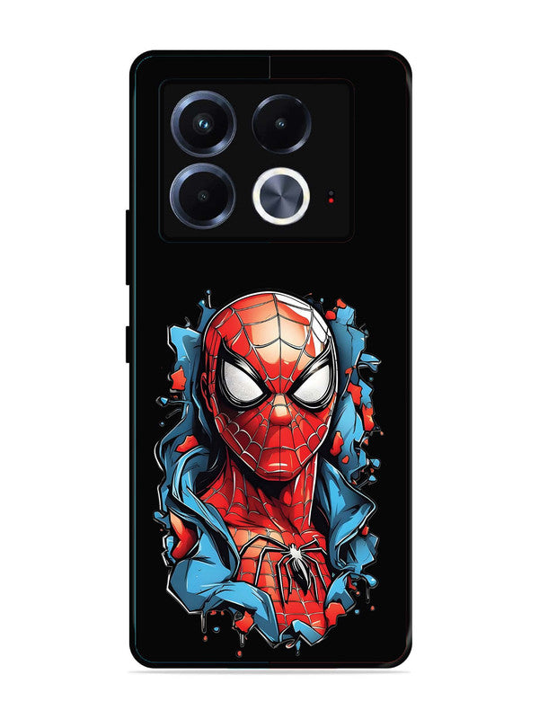 Infinix Note 40 5G Spider man street art style