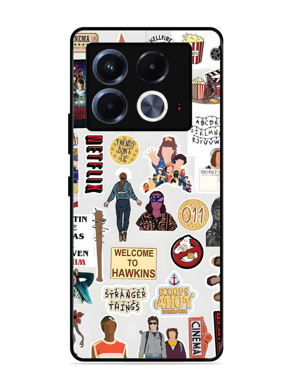 Infinix Note 40 5G Stranger Things Sticker 2