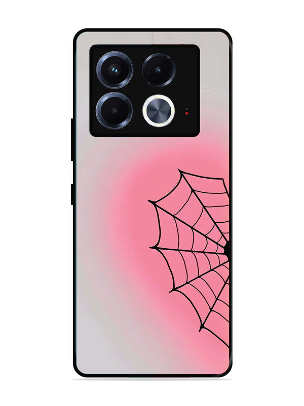 Infinix Note 40 5G Spider Web Heart for Girl