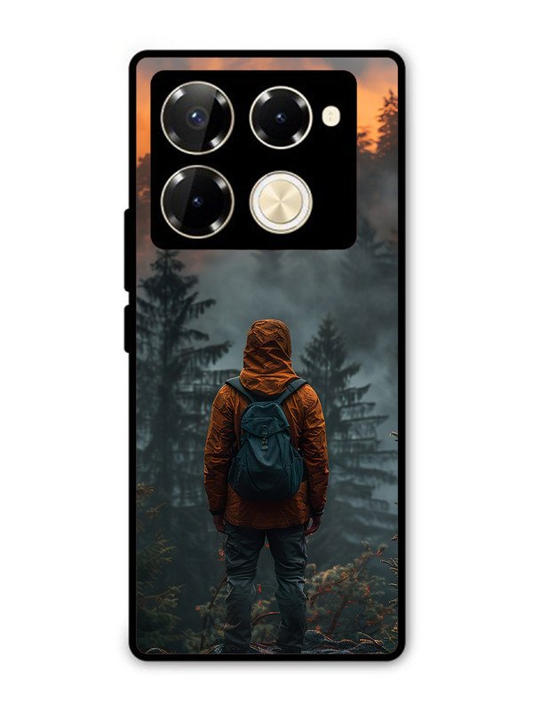 Infinix Note 40 Pro 5G Alone in Forest