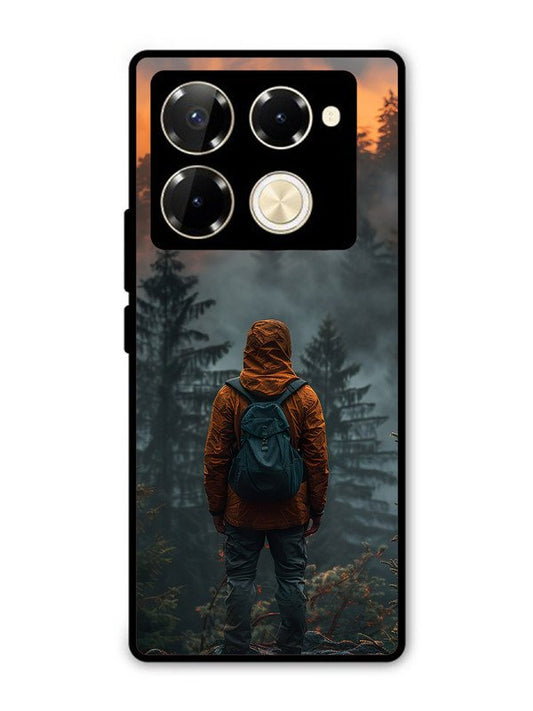 Infinix Note 40 Pro 5G Alone in Forest