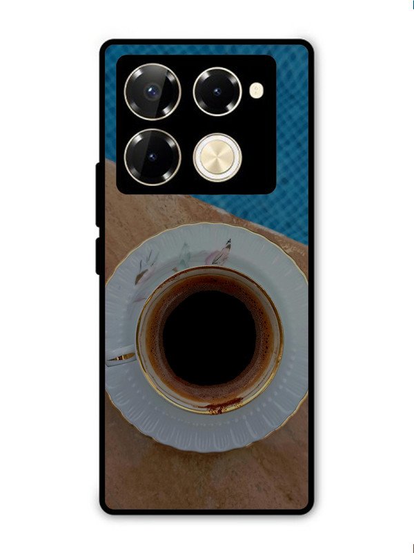 Infinix Note 40 Pro 5G Black Tea Cup Saucer