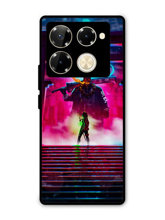 Infinix Note 40 Pro 5G Cyberpunk Yokai Monster