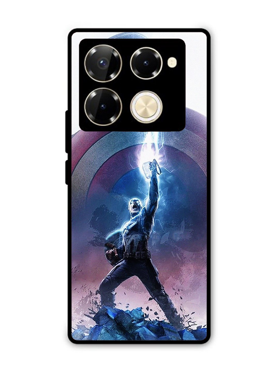 Infinix Note 40 Pro 5G captain-america-thor-hammer-lightning