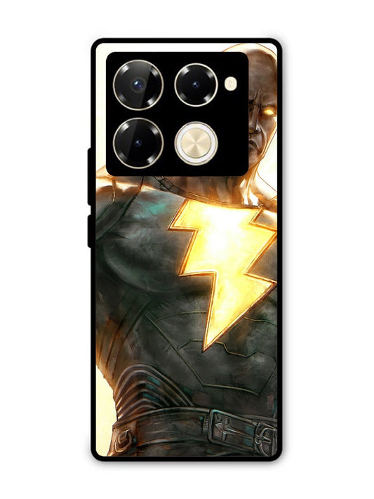 Infinix Note 40 Pro 5G black Adam Close look