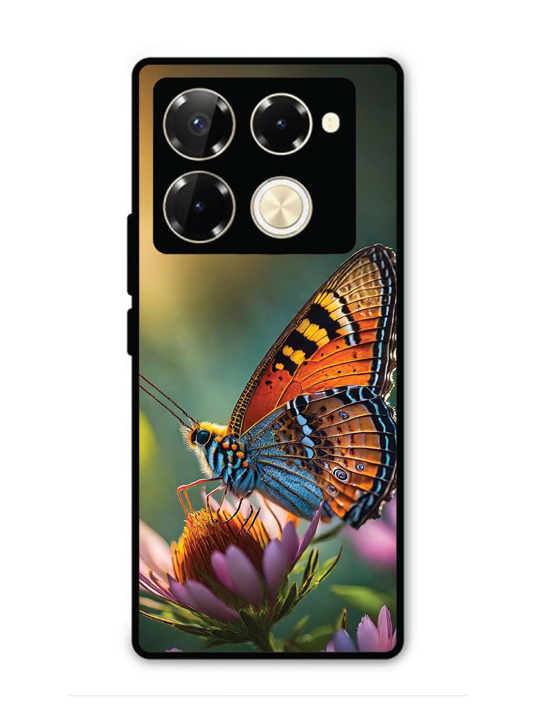 Infinix Note 40 Pro 5G Golden Hour Monarch Butterfly