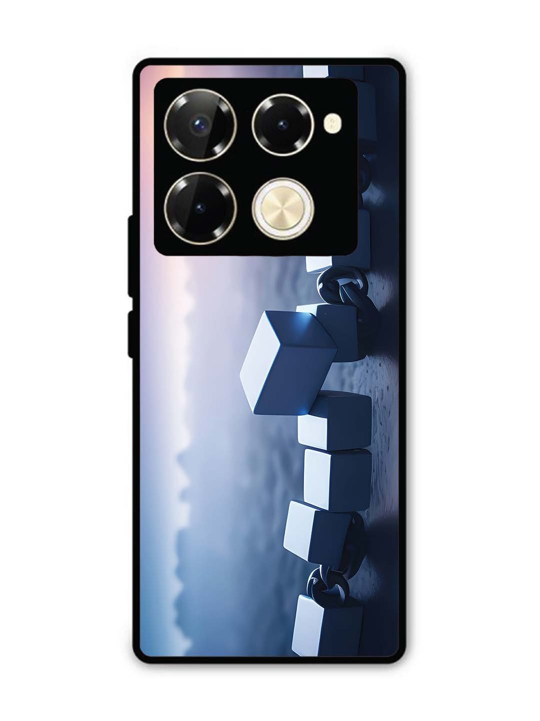 Infinix Note 40 Pro 5G Minimalist Blockchain Cube Chain