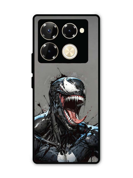 Infinix Note 40 Pro 5G Venom Symbiote Grin Art