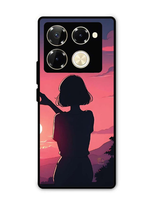 Infinix Note 40 Pro 5G Love Heart with Hand Girl