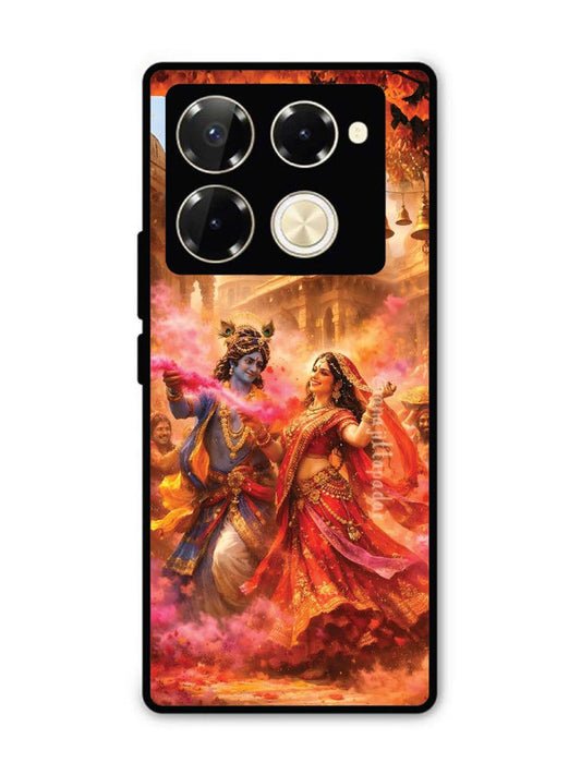 Infinix Note 40 Pro 5G Radha Krishna Playing Holi