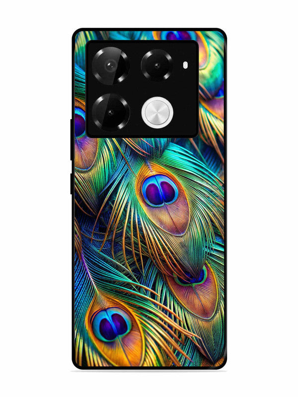 Infinix Note 40 Pro Plus 5G peacock feather